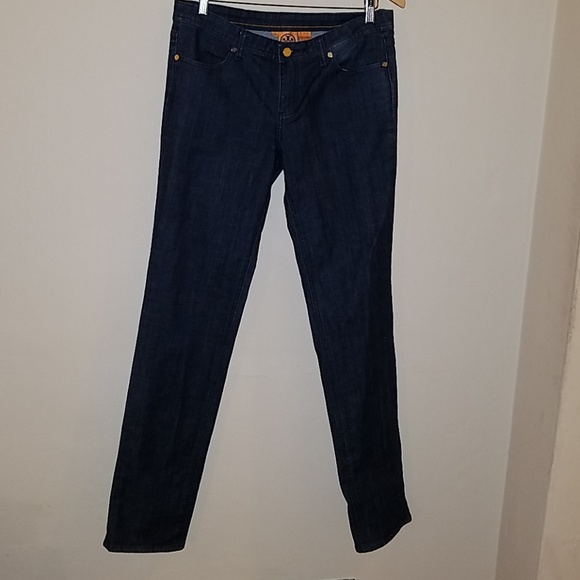 Tory Burch Denim - Tory Burch dark rinse jeans